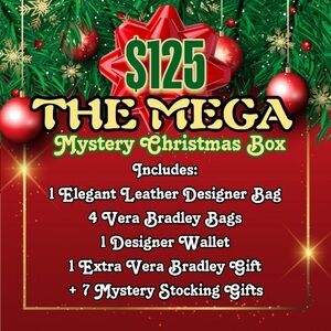 NOW Thru 12/20 Vera Bradley Christmas Mystery Box! While Supplies Last!